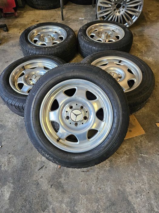 Felgi 5x112 r15 15" x 7J Mercedes A170 SLK Klasyk alusy chrom