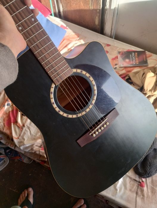 Guitarra acústica ART Lutherie  cedar blk cw