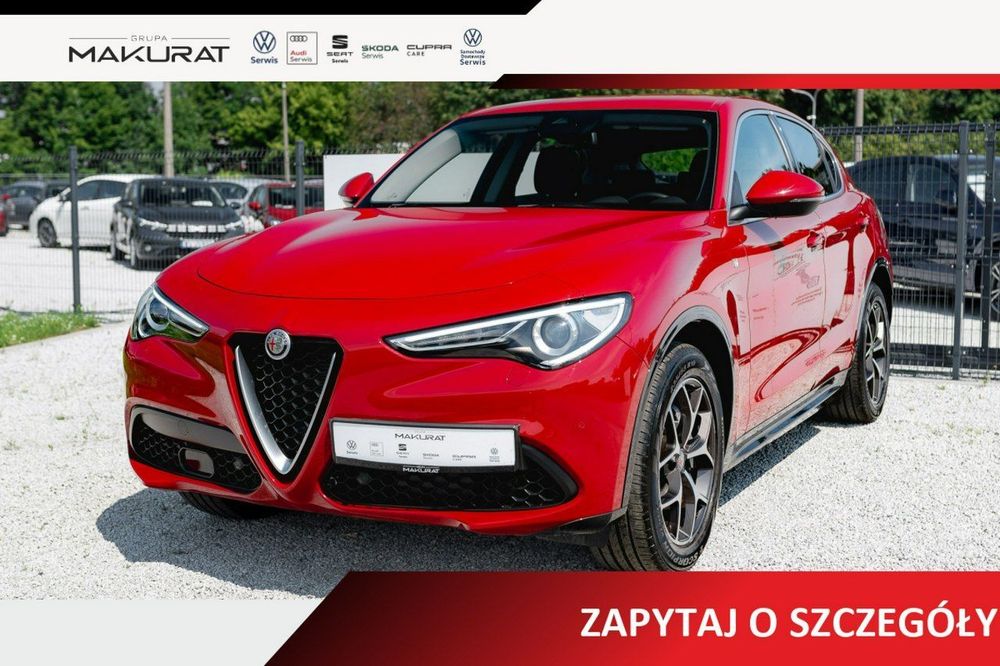 Alfa Romeo Stelvio WD4400S#2.0 Turbo TI Q4 Podgrz.f I kier K.cof Salon PL VAT23%