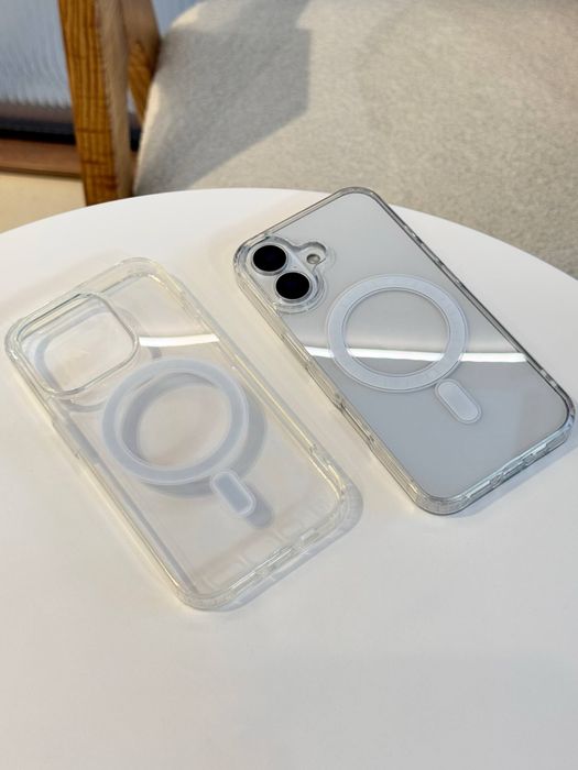 Чохол iPhone 15 Pro Max з MagSafe прозорий чехол Айфон 15 про макс з магсейф