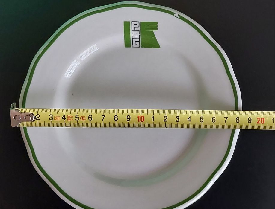 Lubiana PRL talerzyk PZG 18cm - jak Społem
