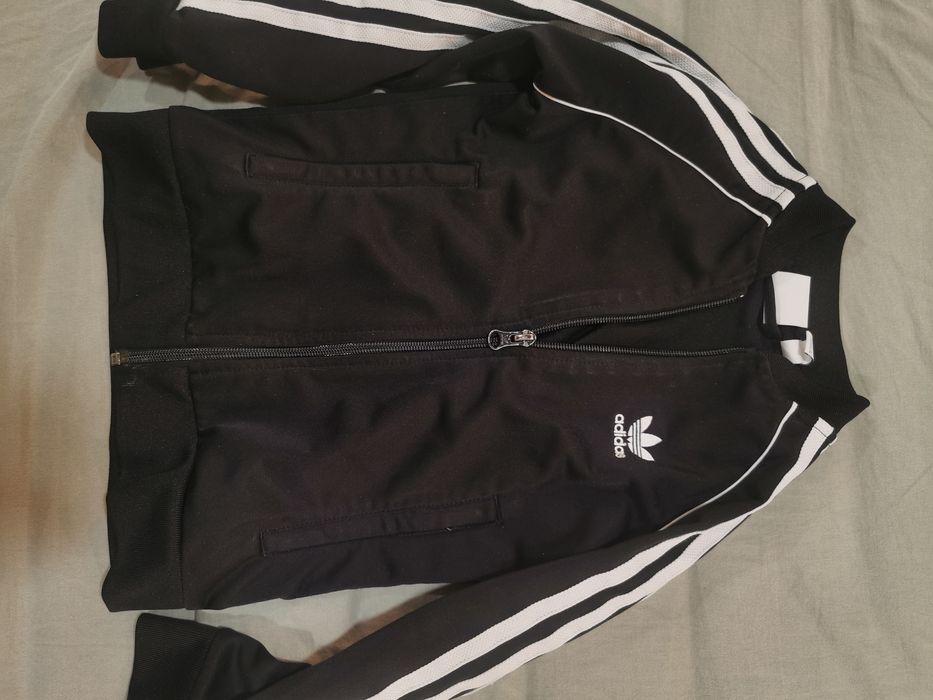 Bluza Adidas 116 5-6 lat czarna