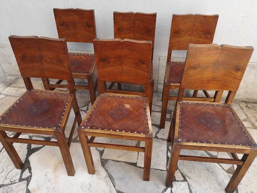 Seis cadeiras Vintage