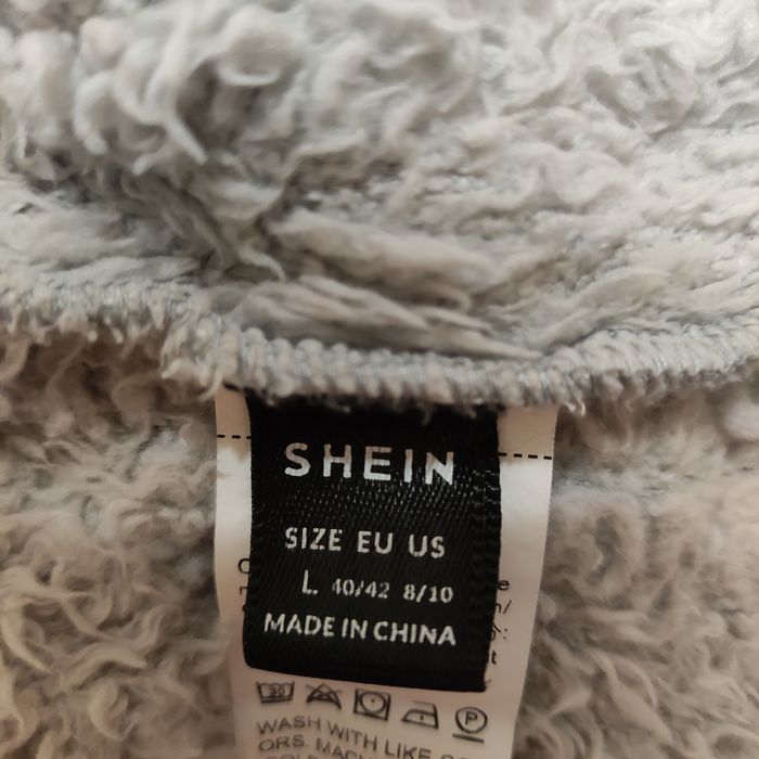 Женская флисовая кофта, свитшот от Shein р.ХL