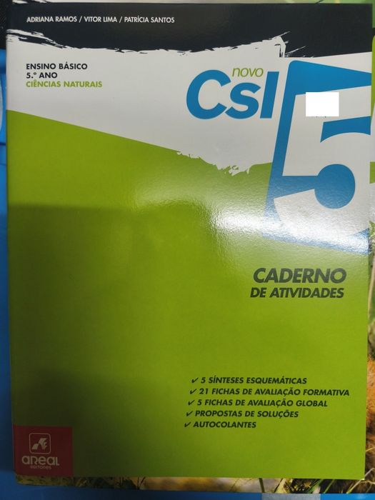 CSI 5 (manual, ca e dossier do professor) COM SOLUÇÕES