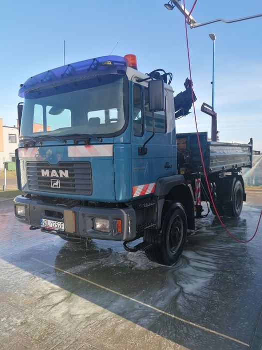 MAN 18.280 4x4 kipper hds