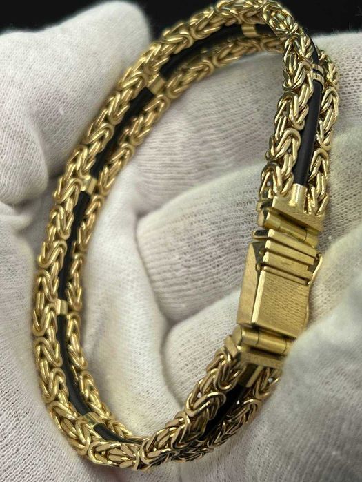 Bransoletka złota 14K 54.15g