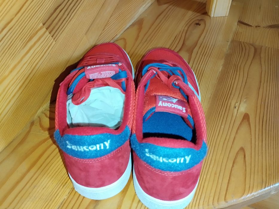 Кеди SAUCONY JAZZ court red