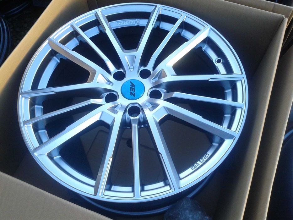nowe r18 felgi aez szare audi a3 a4 a5 a6 q2 q3 q5 5x112 mielec b8 b9
