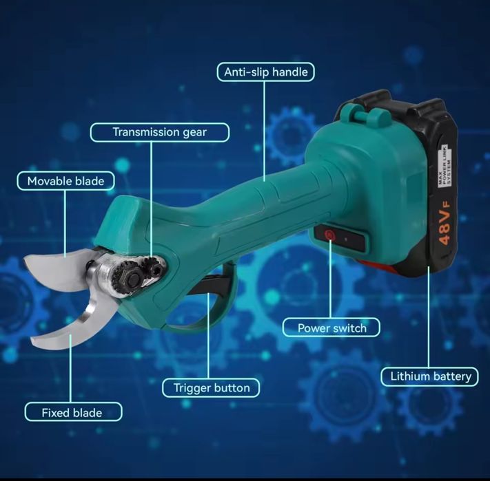 Tessouras de poda elétrica novas