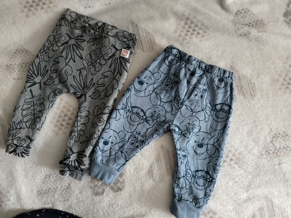 2 pary spodenek unisex