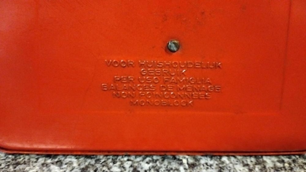 Balança de cozinha vintage