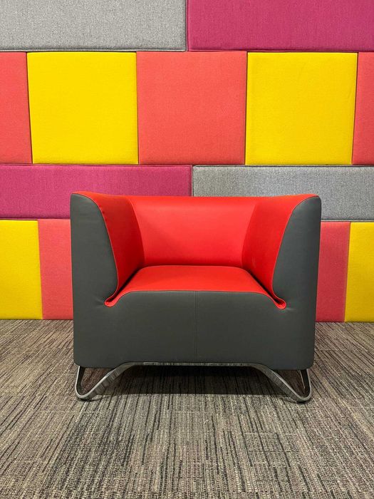 Krzesło fotel Profim Softbox gościnne biurowe konferencyjne lobby