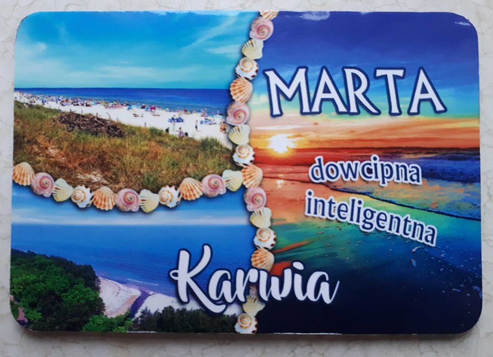 Magnes Karwia Marta dowcipna inteligentna