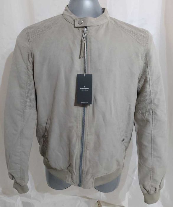 Springfield casaco camurça microperfurada Tam XL