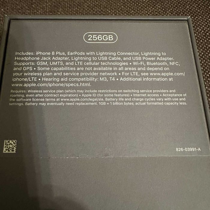Apple iPhone 8 plus 256GB