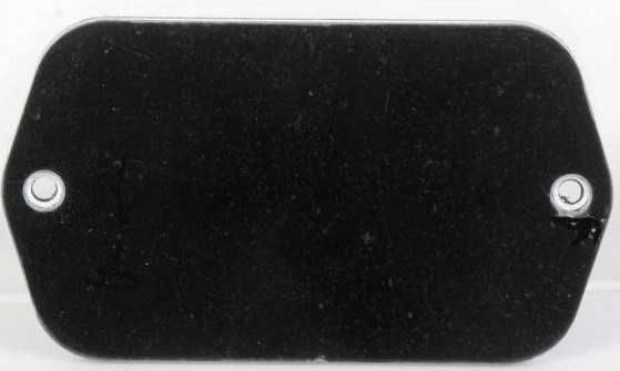 Fender Black Battery Compartment Cover