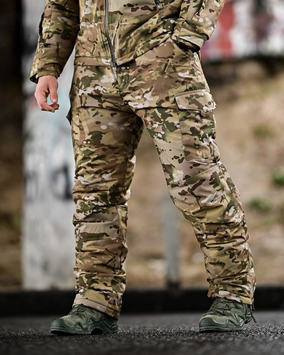 Комплект форми мультикам тактичний куртка та штани водовідштовхувальні