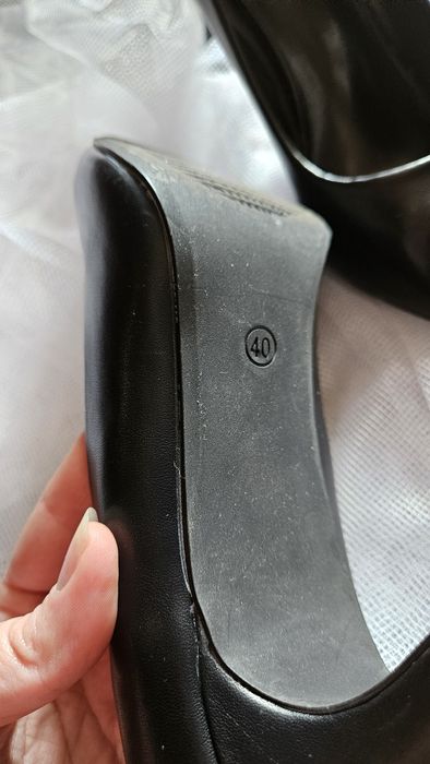 Туфлі MeiDeLi, чорного кольору