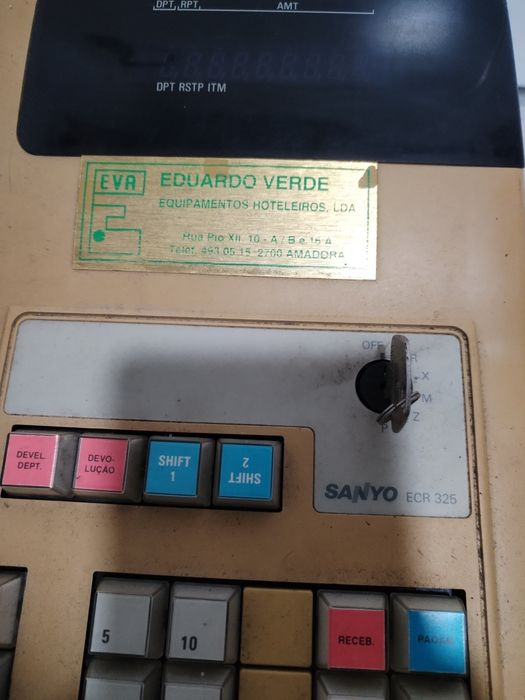 Máquina Registadora Antiga