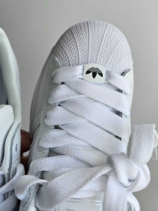 Кросівки Adidas Superstar White | кеди Адідас Суперстар білого кольору шкіряні