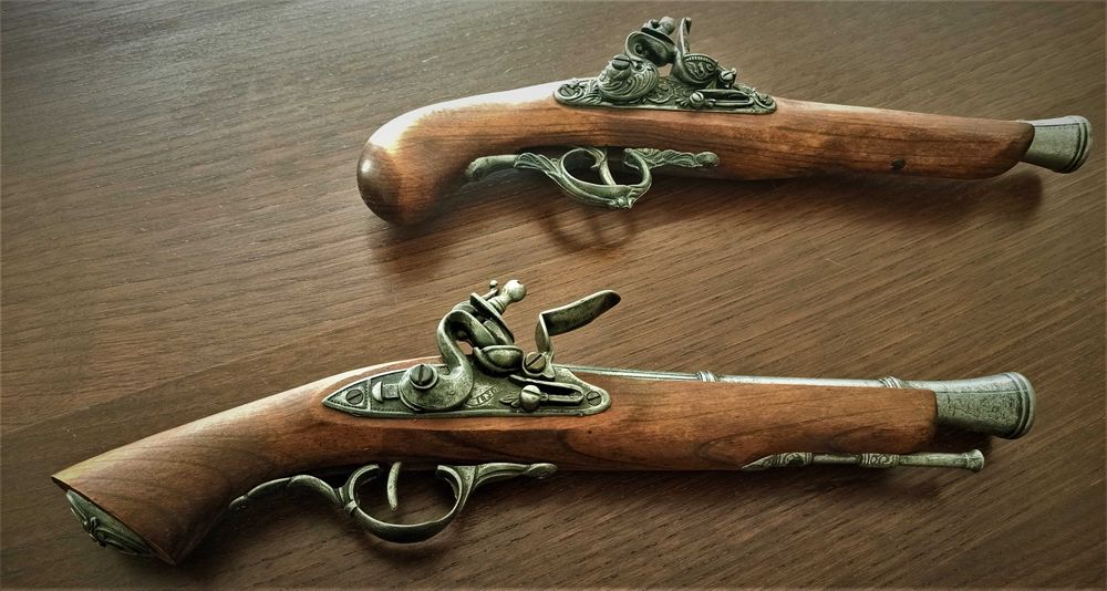 Réplicas de Pistolas antigas