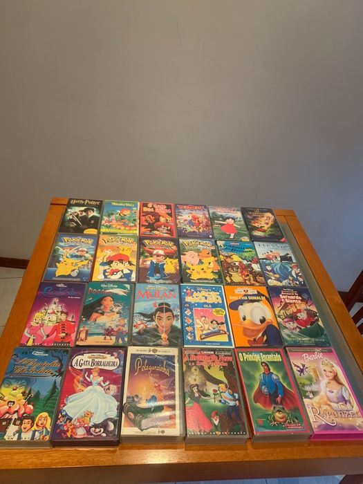 VHS/DVD filmes animação/outros