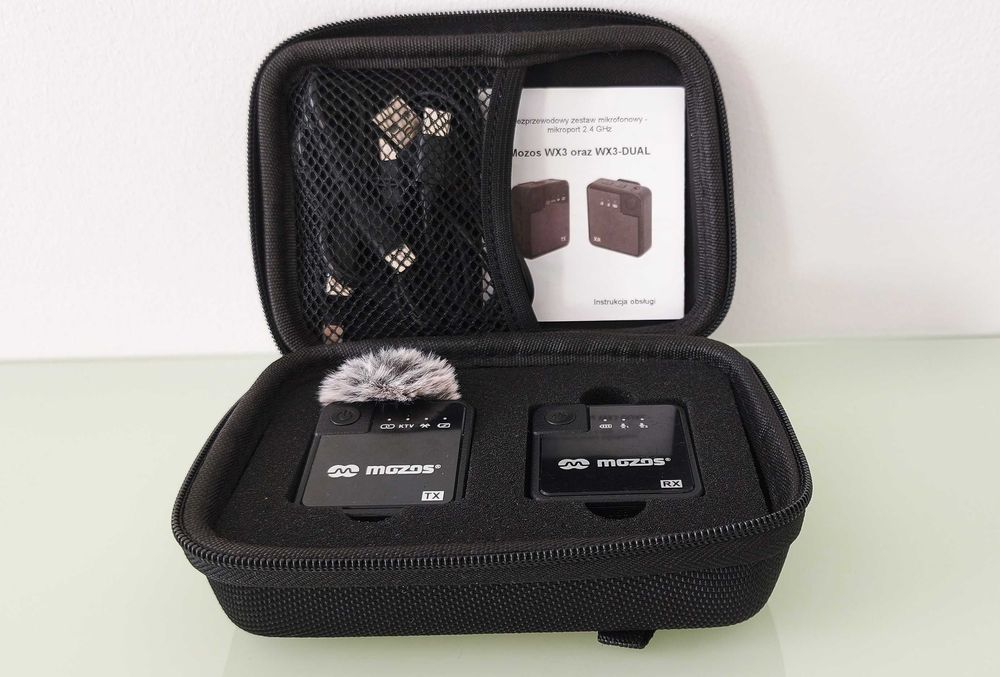 Mikrofon bezprzewodowy, mikroport Mozos WX3