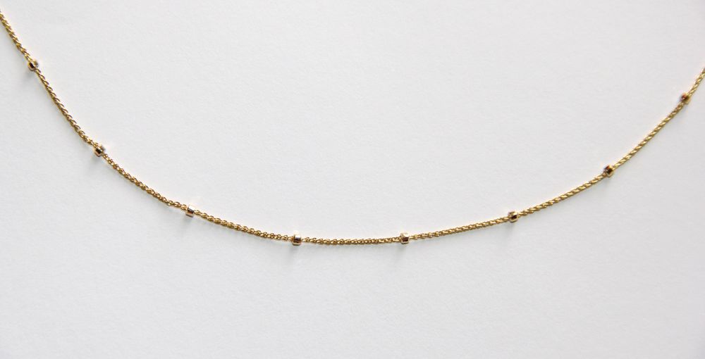 Złoty łańcuszek naszyjnik kolia 585 złoto apart Myszków •