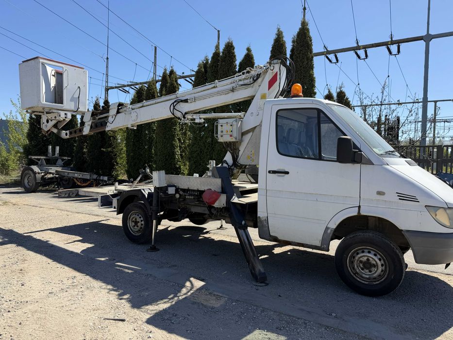 Mercedes Sprinter 313 Podnośnik Koszowy Bumar Koszalin PMT-16E