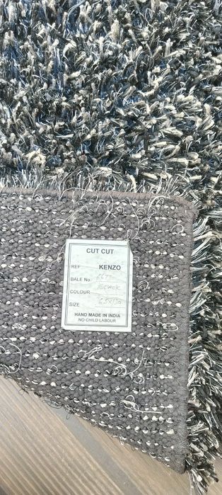 Tapete preto 65x130cm