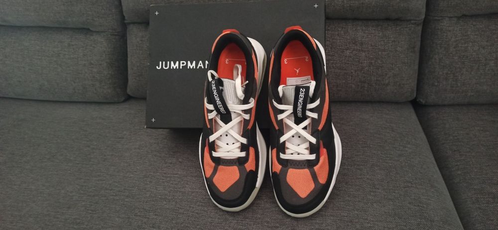 Buty JORDAN AIR 200E czarno-pomarańczowe r. 44 Nowe Oryginalne Olsztyn