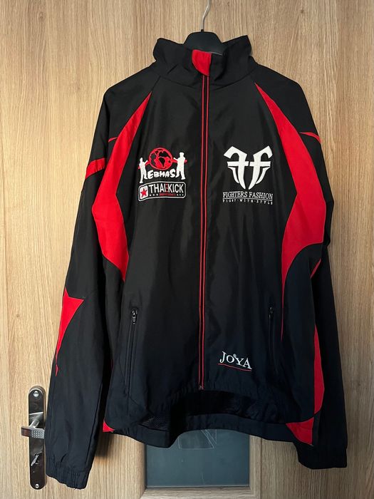 Kurtka streetwear martial arts ortalionowa w stylu sportowym