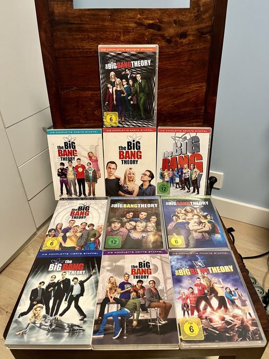 Big Bang Theory, zestaw BDB na DVD