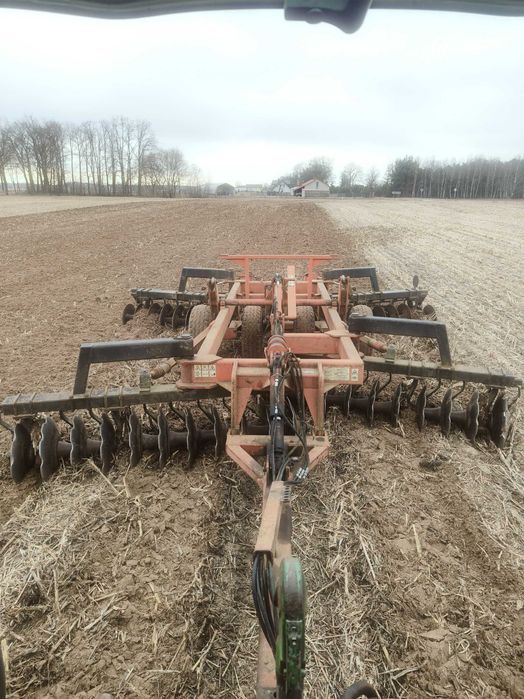 Brona talerzowa 5 m amazone Lenken kuhn Bury sprężyna regulacja kąta