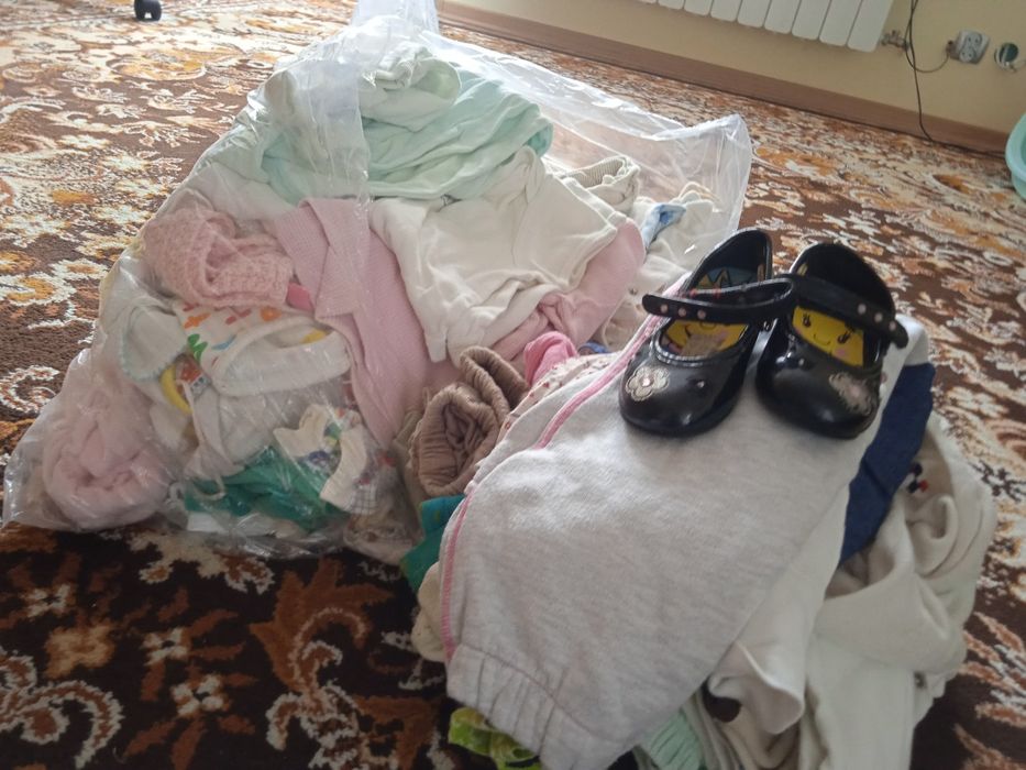 Mega paka ubrań dla dziewczynki rozmiar od 56-62