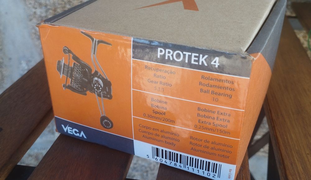 Carreto de pesca Vega PROTEK 4 (excelente estado)