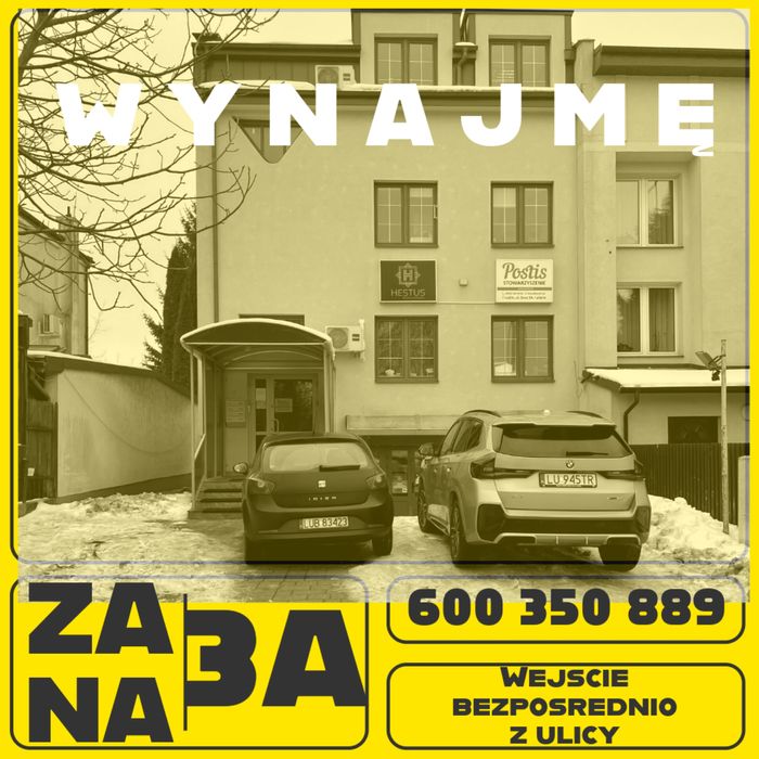 Lokal wynajem ZANA 3A Lublin