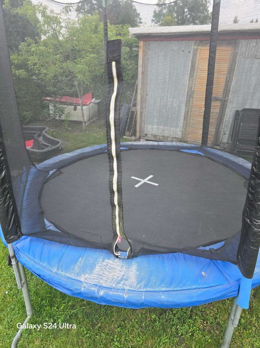 Trampolina okrągla ogrodowa 2,44 cm