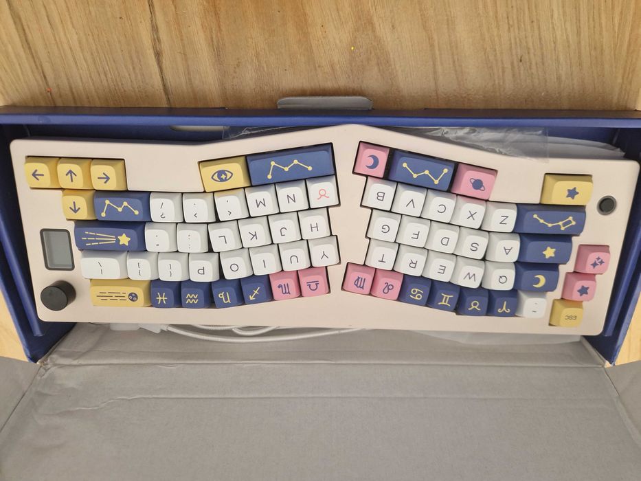 Клавіатура Ергономічна: CIDOO ABM066 (Alice, VIA)