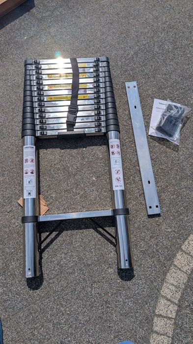 Drabina teleskopowa 6.3m