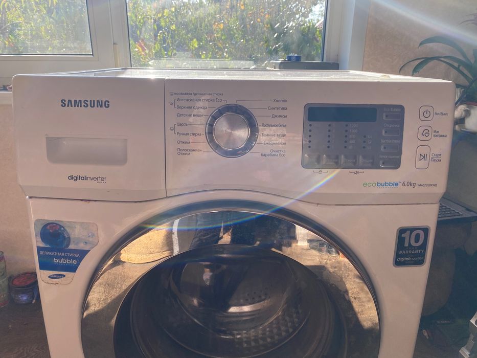 Пральна/Стиральная машина на запчасти Самсунг 6 кг эко бабл под ремонт