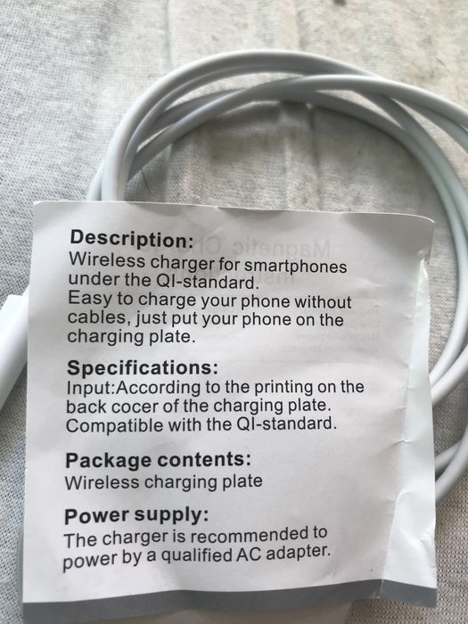 ładowarka typu MagSafe do Appla z przewodem usb-C