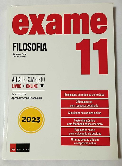Livro de preparação de exame filosofia 11.º ano