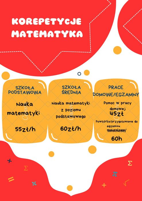 Korepetycje z matematyki