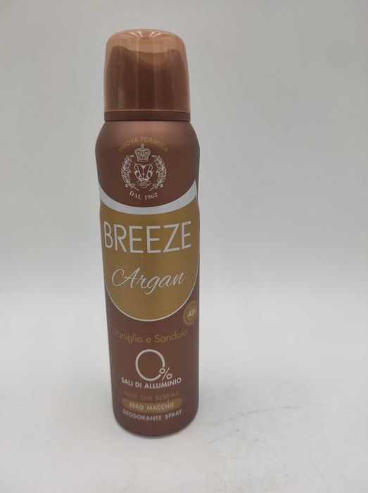 Breeze Argan Dezodorant w Spray 48h Wanilia
