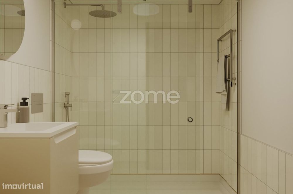 Apartamento T1 Novo na Rua Costa Cabral