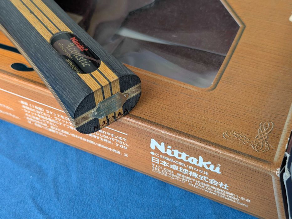 Raquete Nittaku Acoustic Large Handle Rakza Z