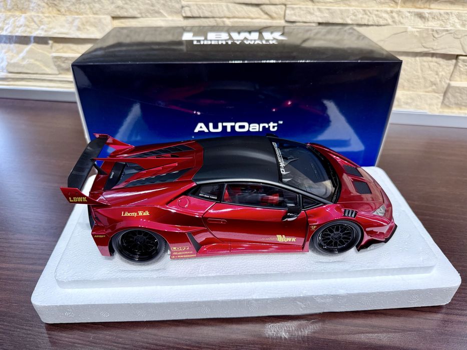 Model Lamborghini Huracan GT LB-SILHOUETTE WORKS 1:18 AUTOart