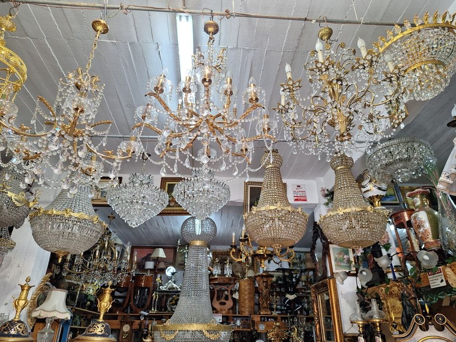 Lustres em Cristal ( Bolas )